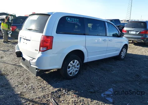 2017 Dodge Grand Caravan Se z USA, uszkodzony, nr VIN 2C7WDGBG2HR853439